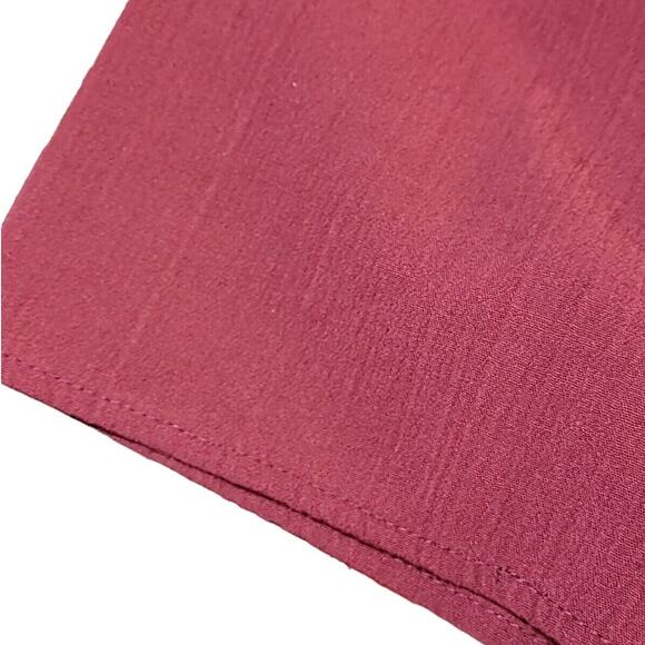 VTG Toni Garment for CC Magic Blouse M/L Maroon Cottagecore Classic EUC - Picture 3 of 6